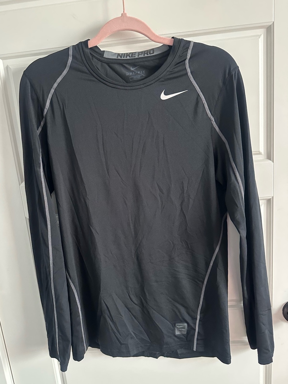 Nike Pro Combat Dri-Fit Fitted Long Sleeve Top